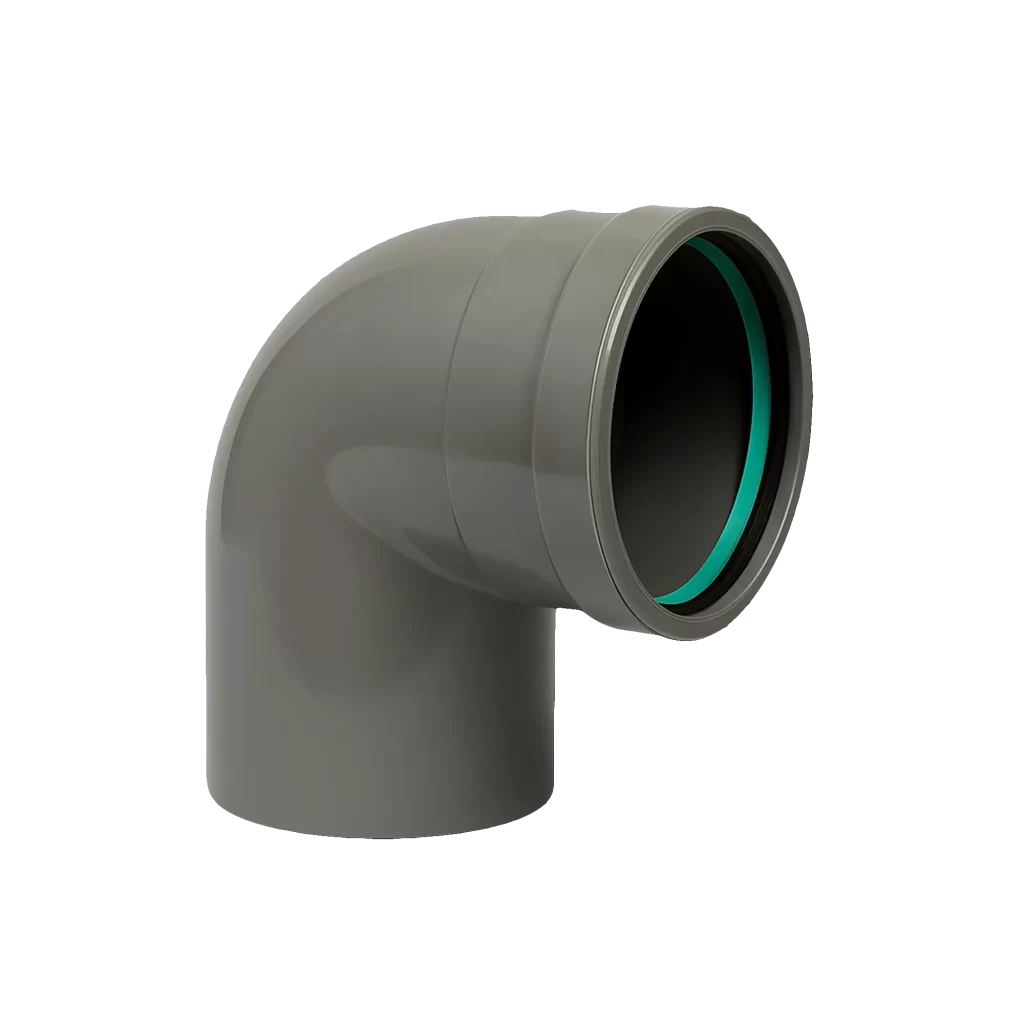 codo pvc colector 90