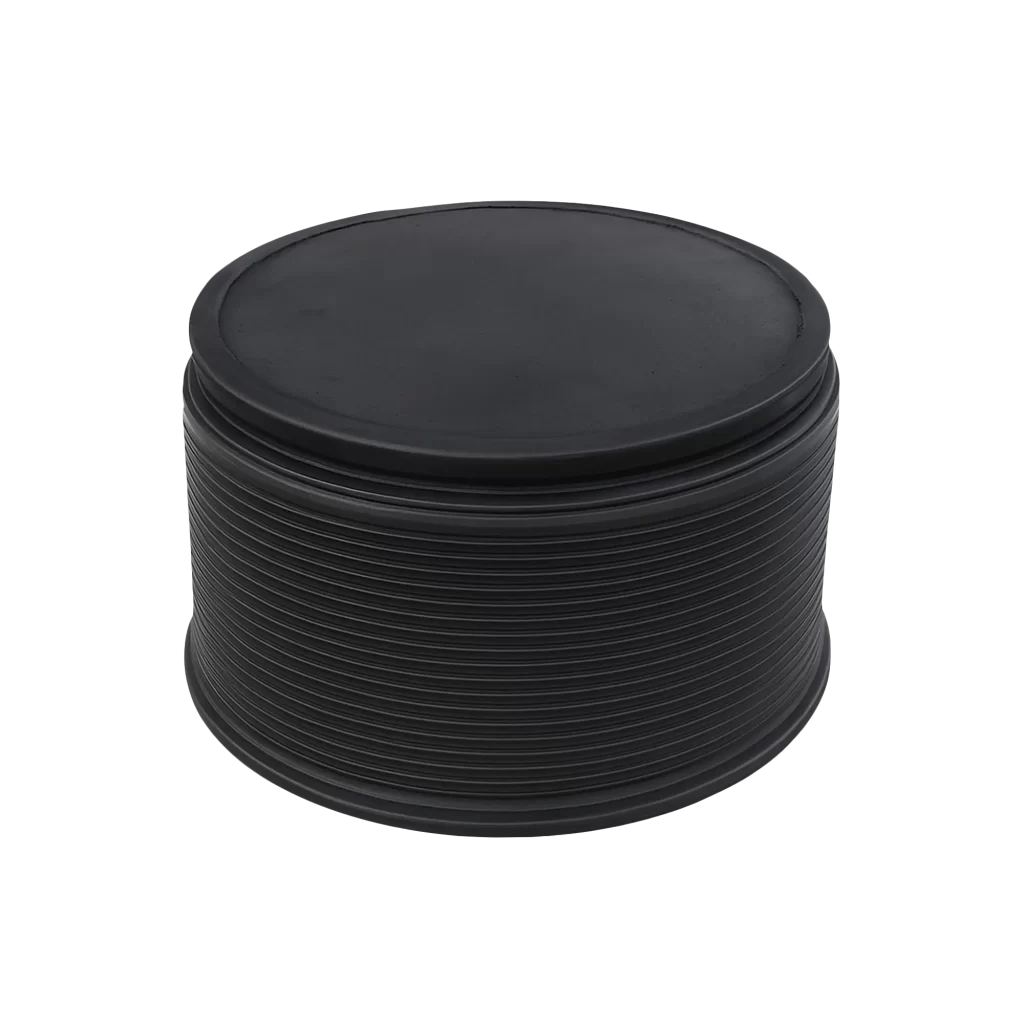 tapon hdpe corrugado